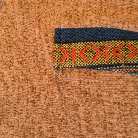 Rose pink lightweight sweatshirt hoodie, boho, surfer, Beach - Picture 7 of 8